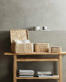 Nordal - OSA opbevaringsbokse - natur, sæt af 3 stk.