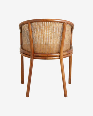 Nordal - MOSSO spisebordsstol – lysebrun – B58 × D54 × H77 cm