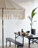 Nordal - GRANITO urtepotte, sæt a 2, sort