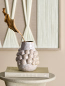 Bloomingville - Poldor Vase, Natur, Stentøj - Ø15 × H19 cm