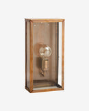 Nordal - EOS væglampe, udendørs – messing – B20 × D12 × H40 cm