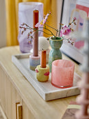 Bloomingville - Majsa Fad, Hvid, Marmor - L38 × H3 × B18 cm