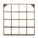 Bloomingville - Tilo væghylde, Brun, Genanvendt træ, 70x70x10cm