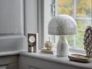 Bloomingville - Adria Bordlampe, Natur, perlemor - Ø30 × H43 cm