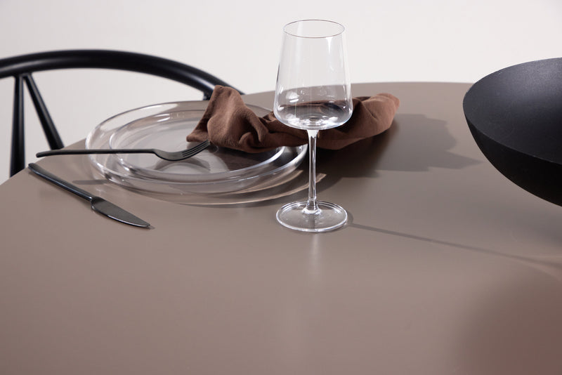 Venture Home - Olivia Spisebord ø110x76 cm - Mørkebrun