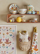 Bloomingville MINI - Lene Legetøj, Køkkensæt, Hvid, Lotus