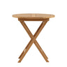Venture Home Kenya Round Cofee Table ø70 cm - Teak - Bolig og Haven