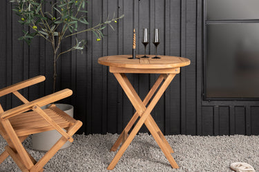 Venture Home Kenya Round Cofee Table ø70 cm - Teak - Bolig og Haven