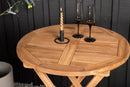 Venture Home Kenya Round Cofee Table ø70 cm - Teak - Bolig og Haven