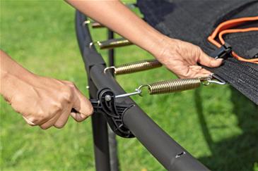 Bestway - Xtreme Air Trampolin + Sikkerhedsnet + stige Ø4,27M