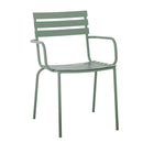 Bloomingville - Monsi Spisebordsstol Metal Grøn 80 cm, 4 stk