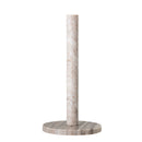 Bloomingville - Emy Køkkenrulleholder, Natur, Marmor - Ø15 × H30 cm