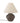 Bloomingville - Carolla Bordlampe, Brun, Stentøj - Ø38 × H49 cm