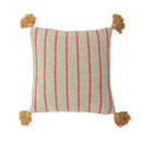 Bloomingville - Eviaya Pude, Multifarvet, Genanvendt Bomuld - L45 × B45 cm