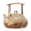 Bloomingville - Ikigai Tekande, Brun, Stentøj - Ø21,5 × H19 cm