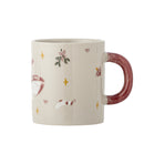 Bloomingville - Mary Krus, Multifarvet, Stentøj - Ø8 × H9 cm, sæt med 4