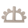 Bloomingville - Kanza Lysestage, Natur, Aluminium - L23 × H14 × B4 cm