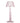 Bloomingville - Cisco Fyrfadsstage, Rosa, Glas - Ø10,5 × H23,5 cm