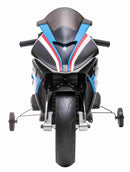 BMW HP4 El-motorcykel Børn XL 12V Lithium Blå - Original BMW Licens - 3+ År