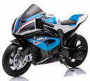 BMW HP4 El-motorcykel Børn XL 12V Lithium Blå - Original BMW Licens - 3+ År