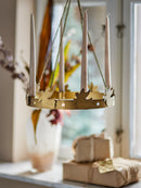 Bloomingville - Elmir Adventsstage, Guld, Jern - Ø30 × H55 cm