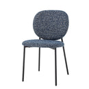 Bloomingville - Percey Spisebordsstol, Blå, FSC® 100% krydsfiner - L56 × H82 × B47 cm