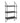 Bloomingville - Sindre Hylde, Sort, Jern - L49 × H90 × B22,5 cm