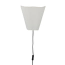 Bloomingville - Janese Væglampe, Hvid, Papir - L28 × H28 × B14 cm