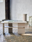 Bloomingville - Norvida Sofabord, Grå, MDF - L90 × H42 × B50 cm