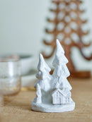 Bloomingville - Fadima Deko, Hvid, Stentøj - L8,5 × H14 × B6,5 cm