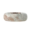 Bloomingville - Indah Skål, Natur, Marmor - Ø15 × H5 cm