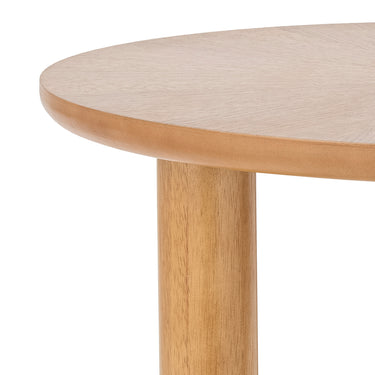 Bloomingville - Noma Sofabord, Natur, Gummitræ - Ø60 × H50 cm