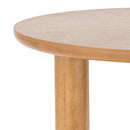Bloomingville - Noma Sofabord, Natur, Gummitræ - Ø60 × H50 cm