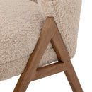 Bloomingville - Camino Loungestol, Natur, FSC® 100%, Gummitræ - L68 × H80 × B70 cm