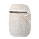 Bloomingville - Abeera Vase, Natur, Stentøj - Ø14,5 × H20 cm
