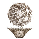 Bloomingville - Tinki Skål, Natur, Glas - Ø30 × H12 cm