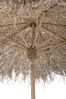 Bloomingville - Noia Parasol, Natur, Bambus - Ø160 × H204 cm