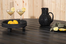 Venture Home - Break rundt spisebord Ø150 cm, sort, aluminium og aintwood