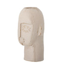Bloomingville - Lizzie Vase, Natur, Stentøj - Ø15,5 × H25,5 cm
