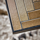 House Doctor - Sofabord, Grade, Beige 63x63 cm