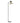 House Doctor - Gulvlampe, HDCord, Sort, H:132cm