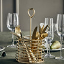 House Doctor - Opbevaring, Lela, Antik messingfinish