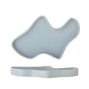 Bloomingville - Lakey Fad, Blå, Stentøj - L32 × H3 × B21,5 cm