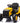 CAT Caterpillar EL Traktor 2.4G 10,8V Lithium, m.fjernbetjening, 2x30W motor