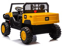 CAT Caterpillar El-UTV med Tiplad - 10,8V Lithium, 2sæder - Gul