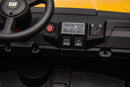 CAT Caterpillar El-UTV med Tiplad - 10,8V Lithium, 2sæder - Gul