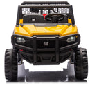 CAT Caterpillar El-UTV med Tiplad - 10,8V Lithium, 2sæder - Gul