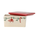 Bloomingville - Yule Smørboks, Natur, Stentøj - L12,5 × H7 × B9,5 cm