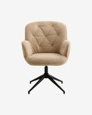 Nordal - LEA kontorstol – beige – B67 × D64 × H93 cm