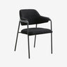 Nordal - ALBERT stol – sort – B56 × D59 × H84 cm